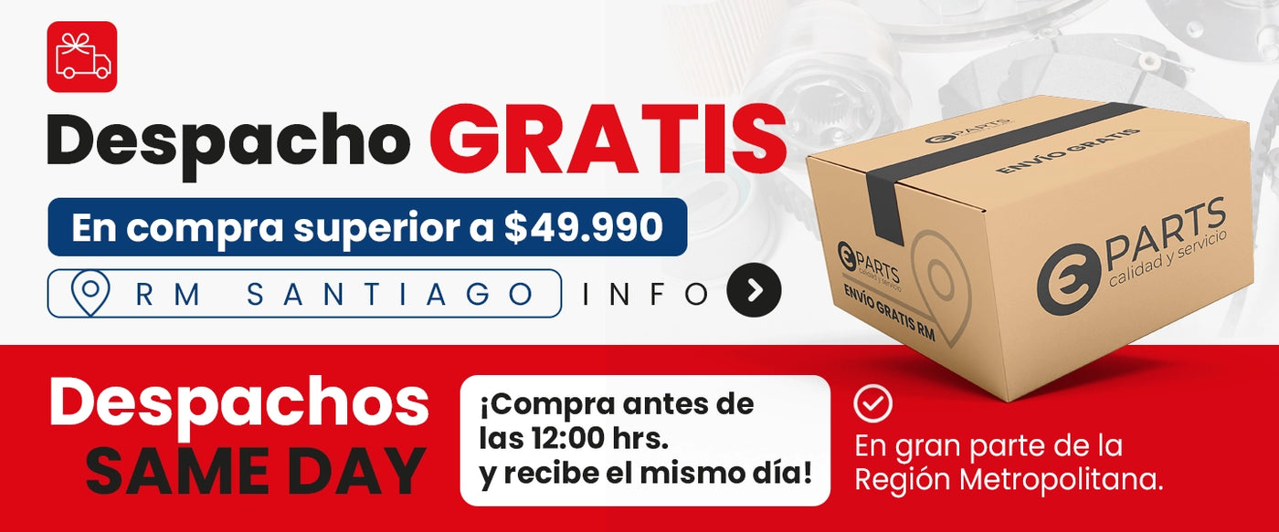 Envios Gratis y same day eparts
